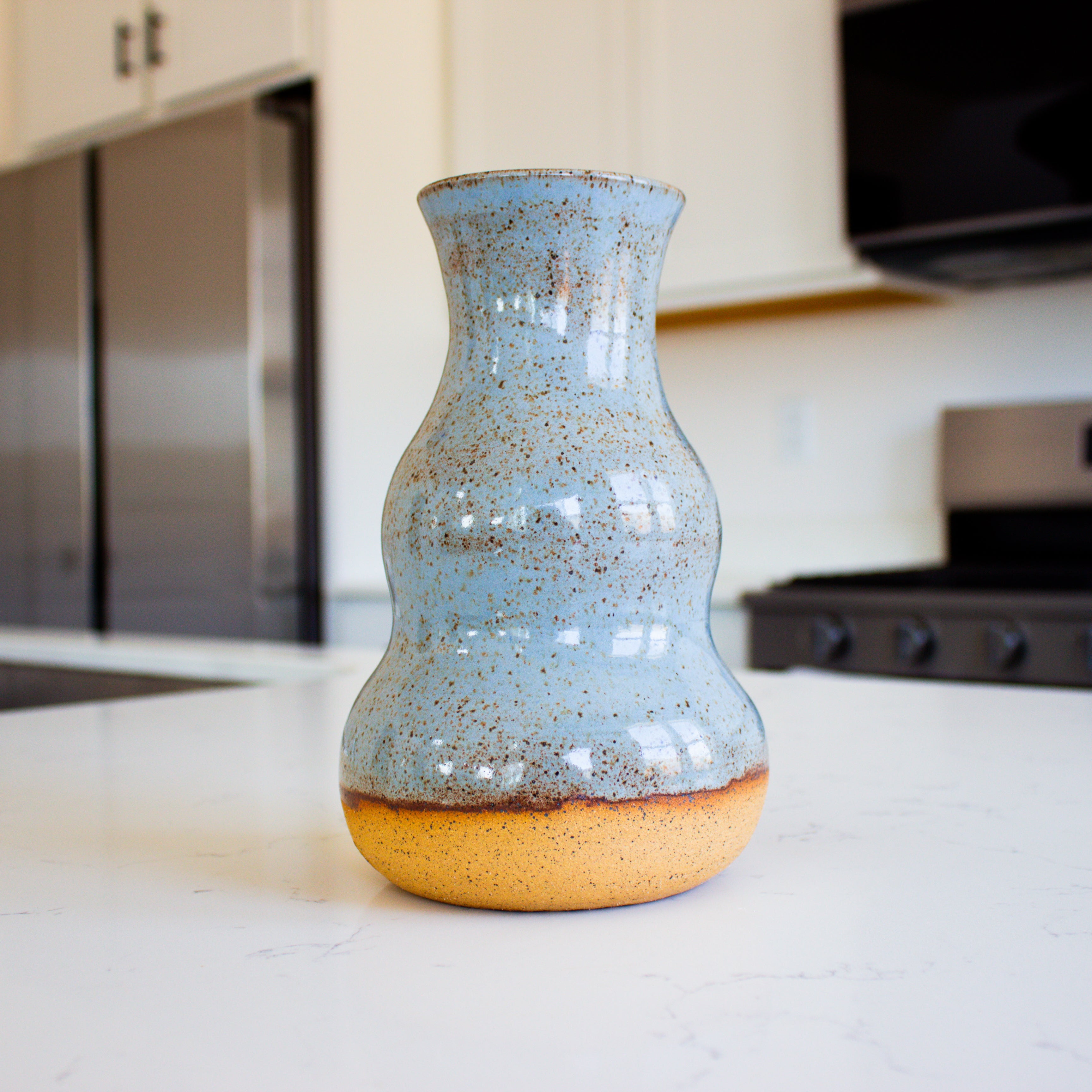 Shino Vase - Robin Egg