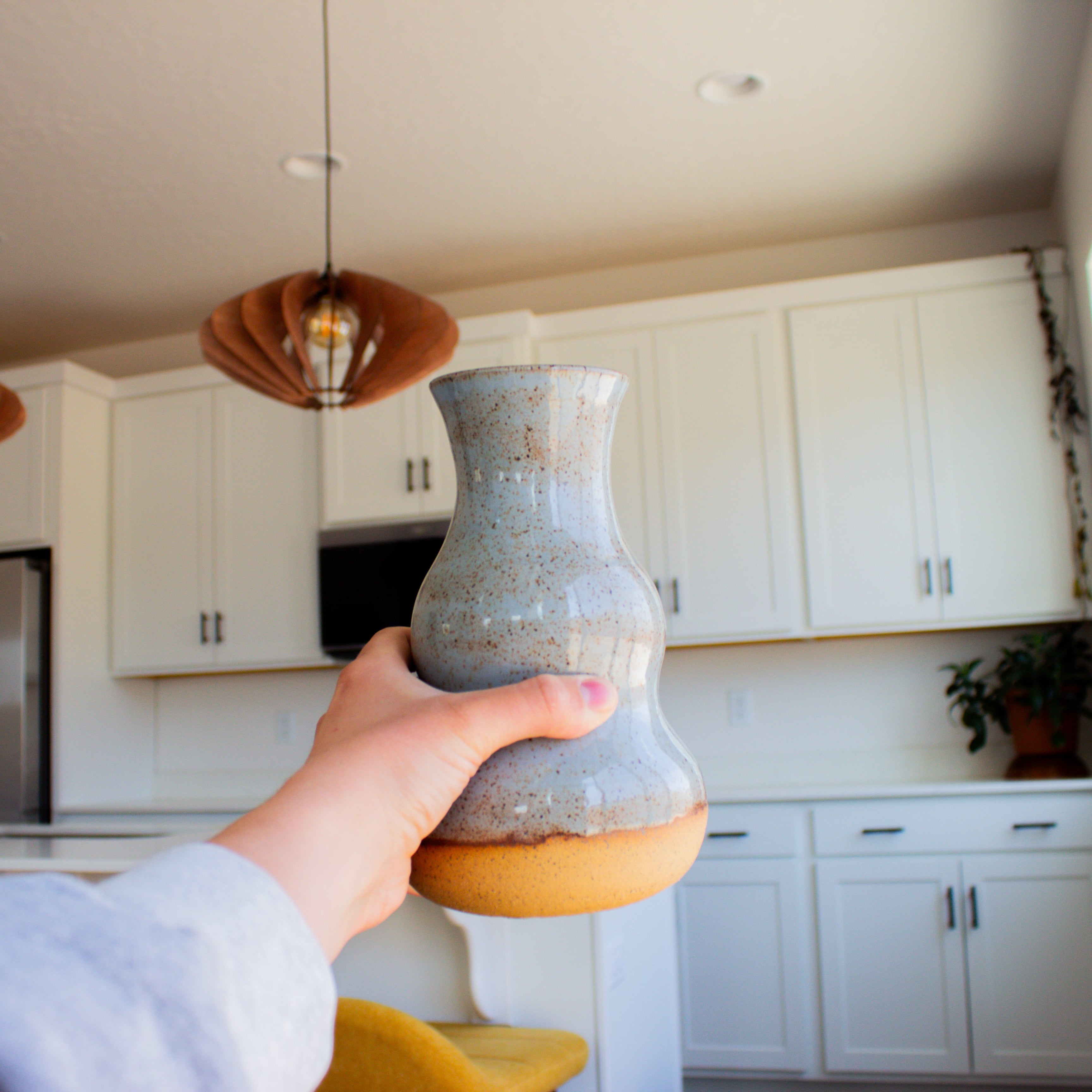 Shino Vase - Robin Egg