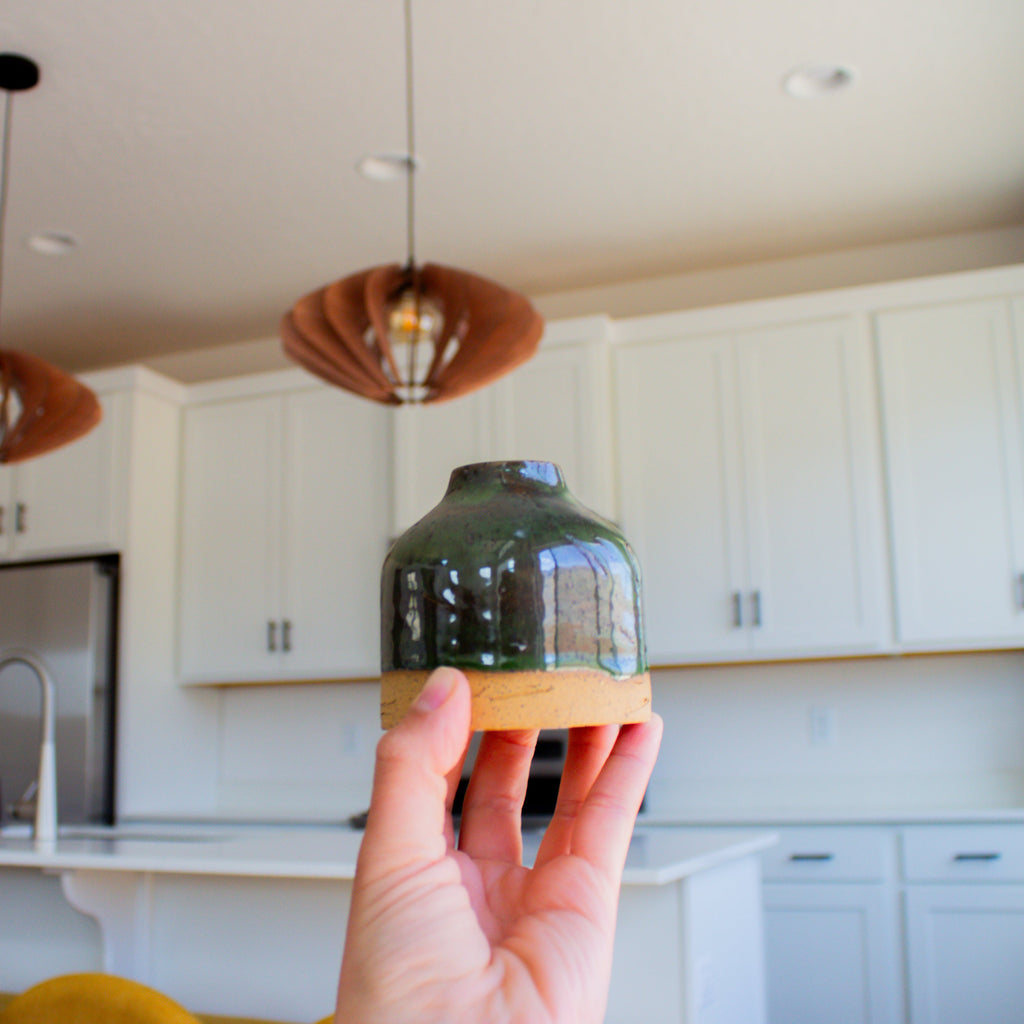 Evergreen Needle Vase - Extra Small Bud Vase
