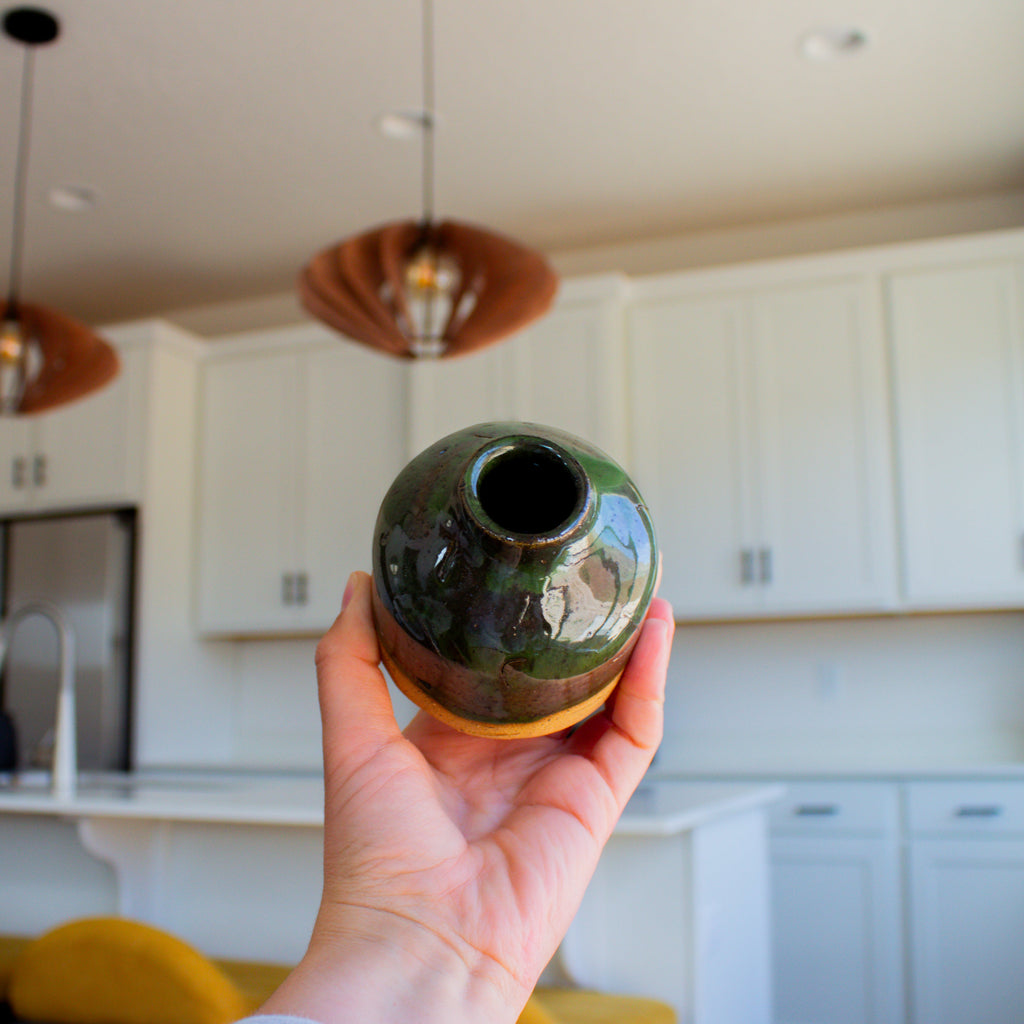 Evergreen Needle Vase - Extra Small Bud Vase