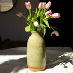 Speckled Shino Sagewood Vase