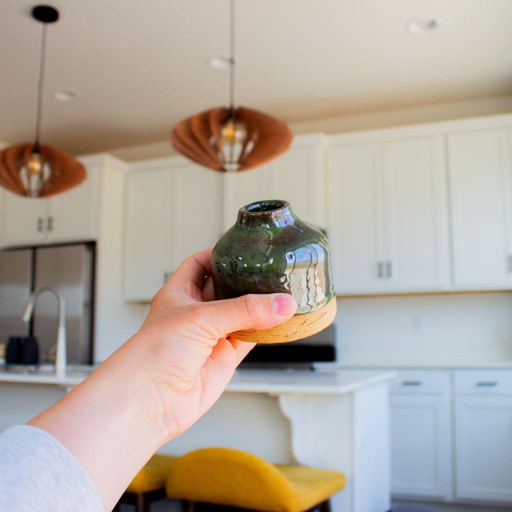 Evergreen Needle Vase - Extra Small Bud Vase