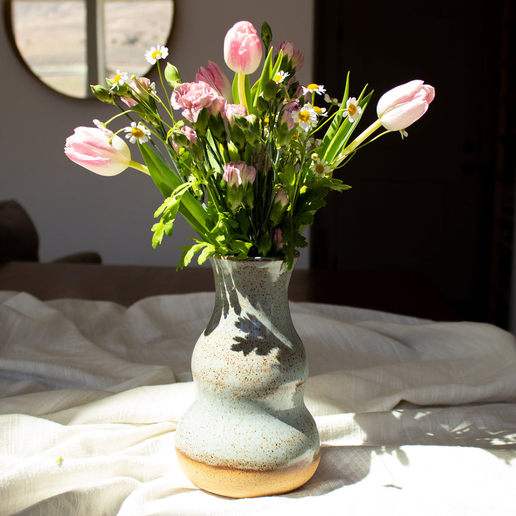Shino Vase - Robin Egg
