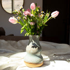 Shino Vase - Robin Egg