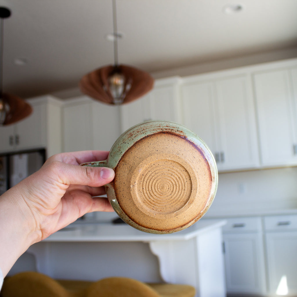 Speckled Shino Latte Mug - Sagewood