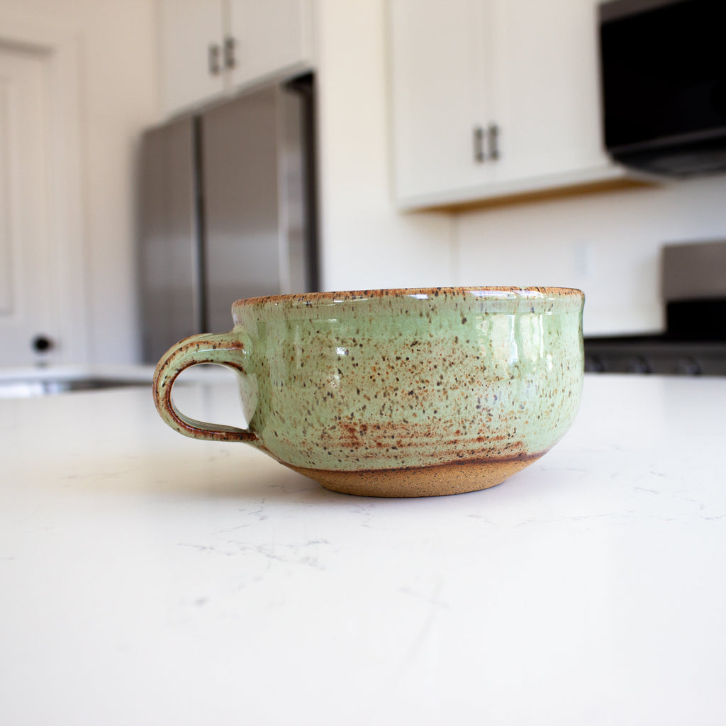 Speckled Shino Latte Mug - Sagewood